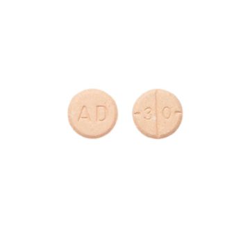 AD 30 Round Shape (Generic) 30mg